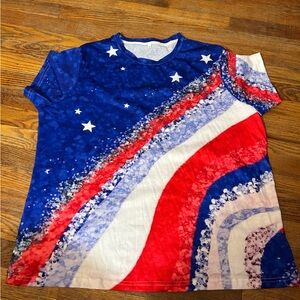 Patriotic Star and Stripe Dress